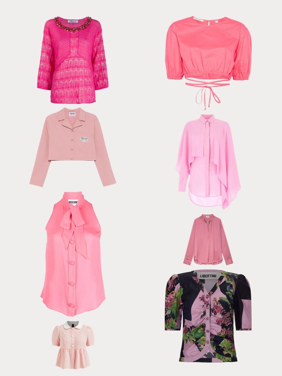 Pink Shirt Magic: Style a Cotton Blouse Effortlessly