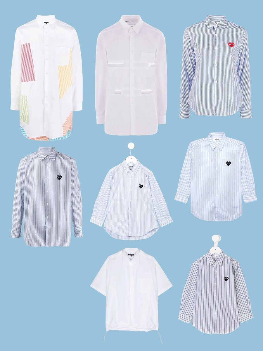 Comme des Garçons Shirt: Stripes Take the Spotlight!