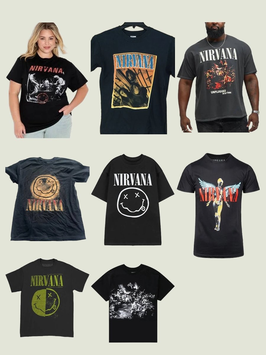 Rock Your Style with a Nirvana Shirt