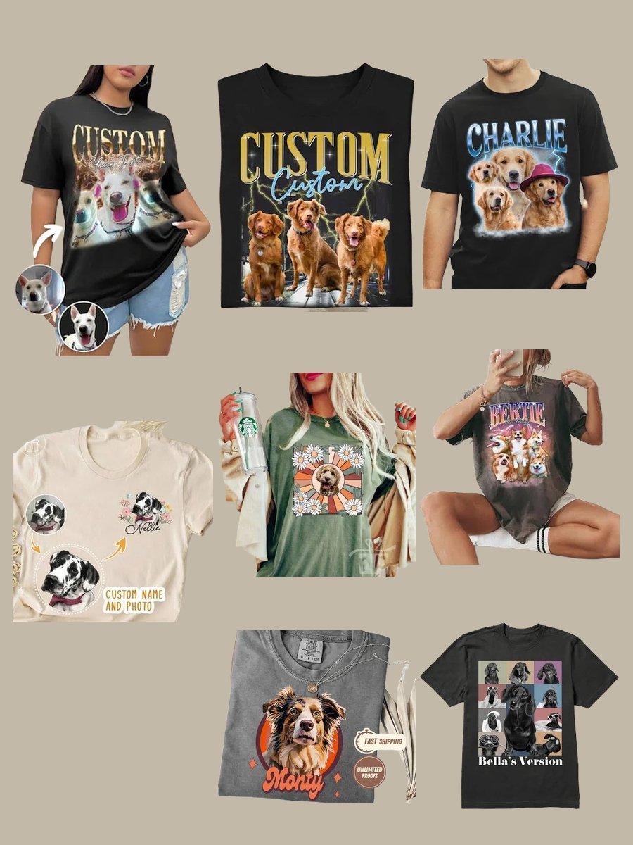 Custom Dog Shirts: Style with a Personal Woof!