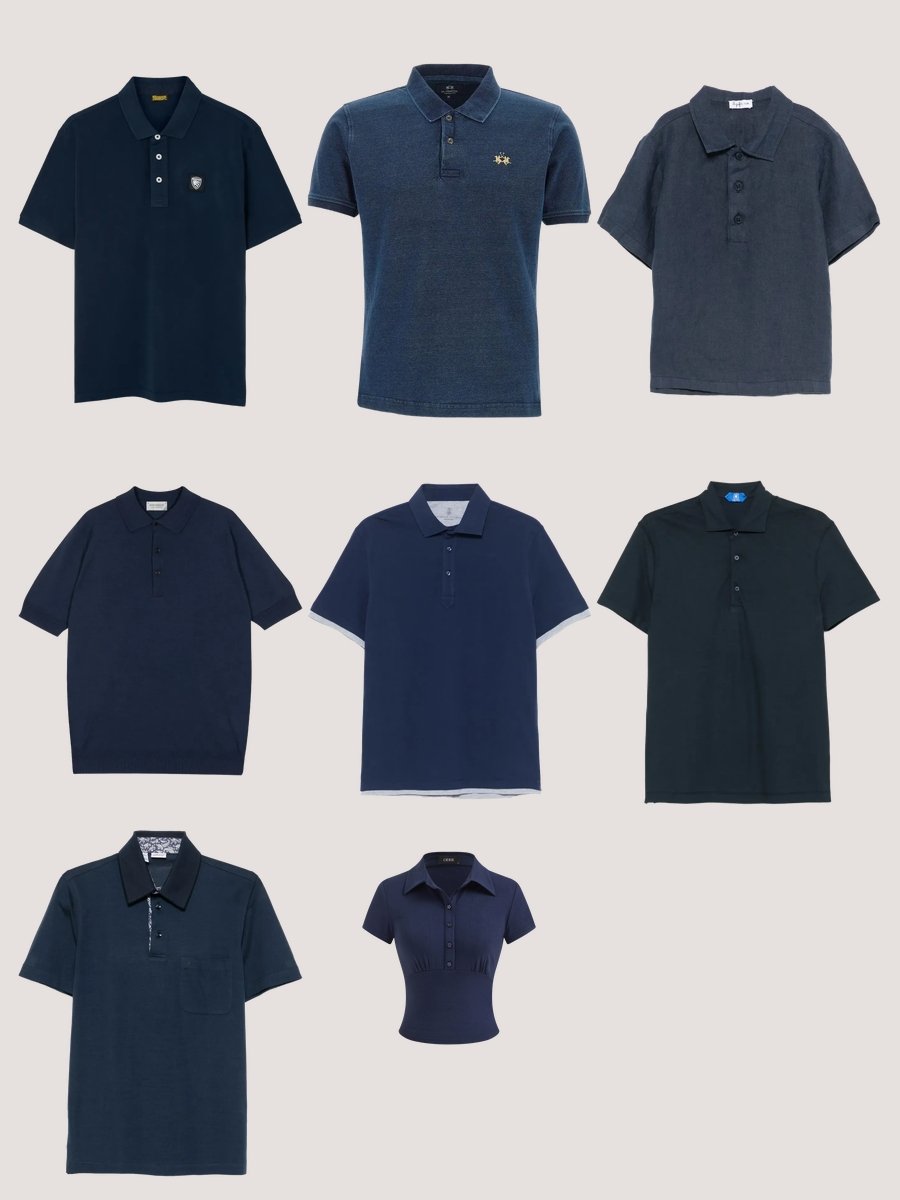 Navy Polo Collar Shirts: A Timeless Chic Staple