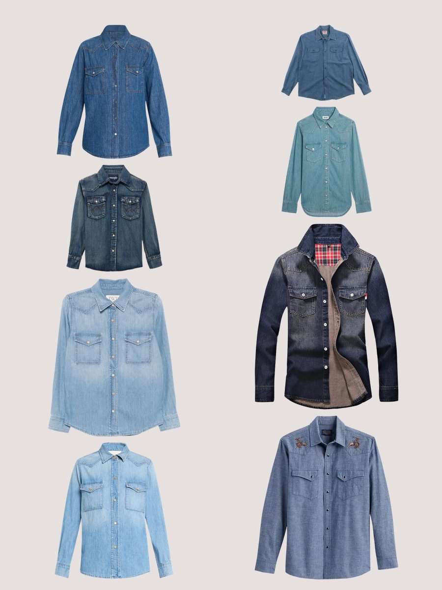 Cowboy Shirts for Men: Ride the Denim Wave!