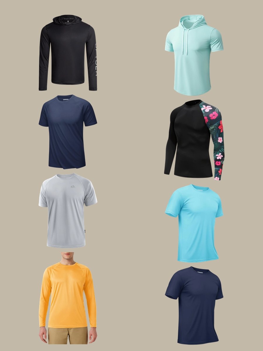 Swim Shirt Sophistication: Your New Seaside Essential