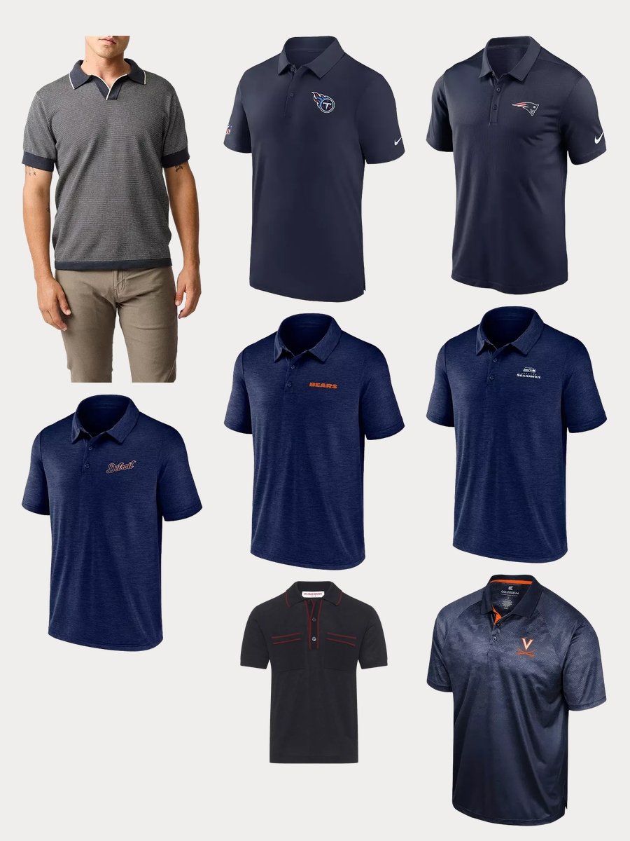 Border Patrol Shirts South Carolina: Navy Blue Polo Chic