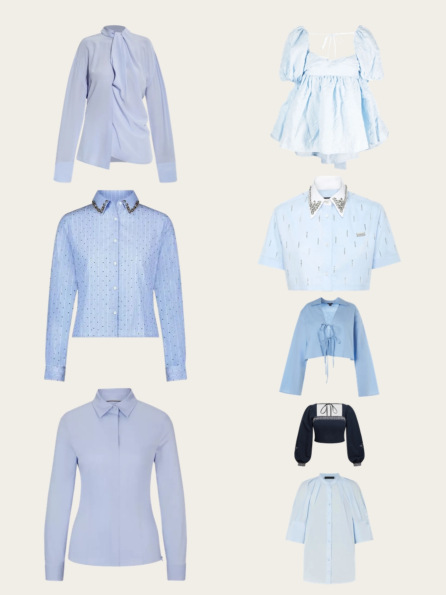 Blue Shirt Bliss: Style a Statement Look