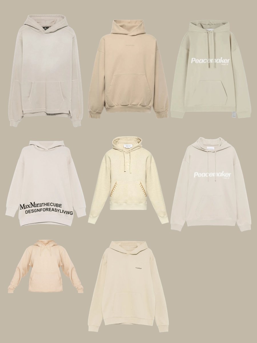 Baggy Clothes: How to Rock an Oversized Beige Hoodie