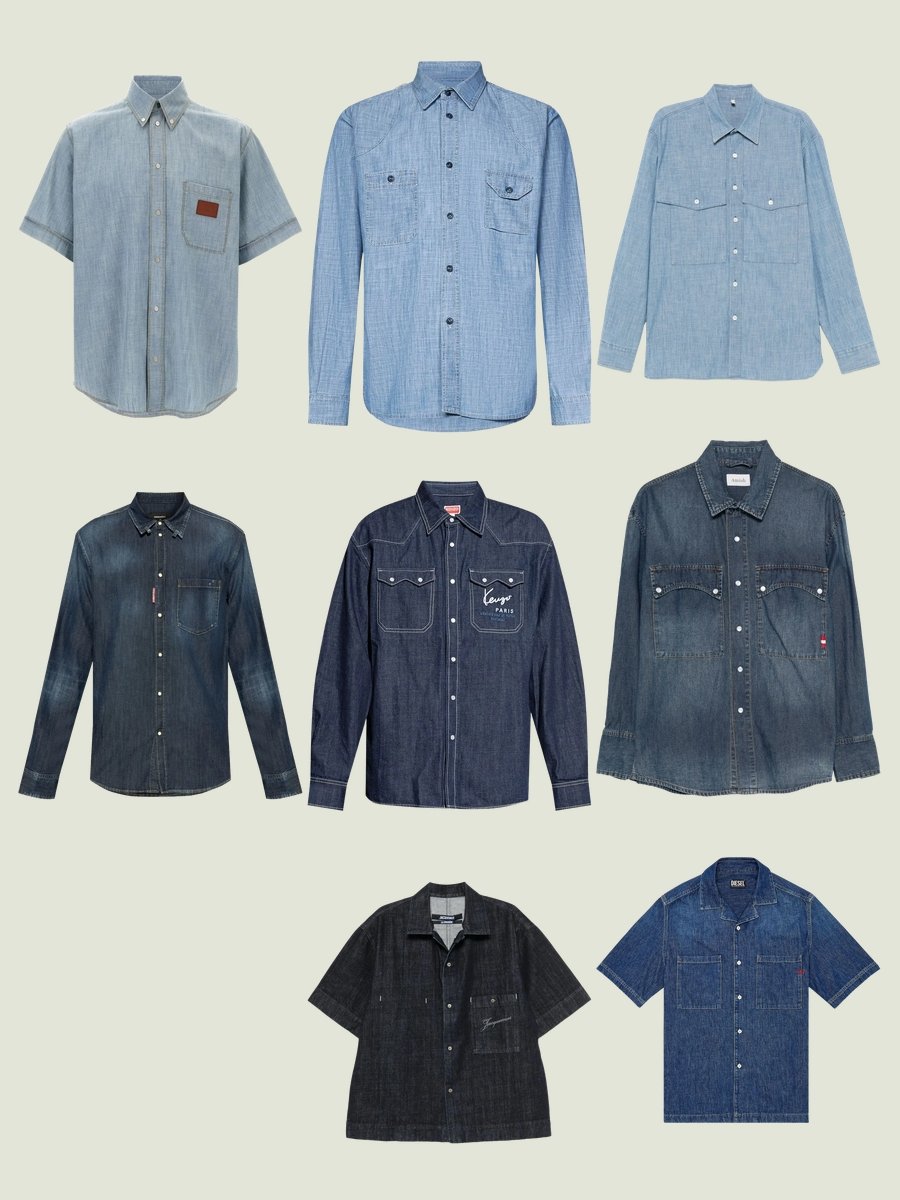 Master the Mechanic Shirt: Chic Denim Dreams