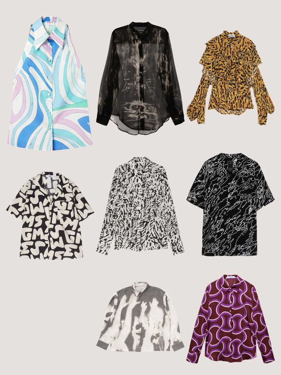 Styling the Black and White Designer Shirt Delightfully