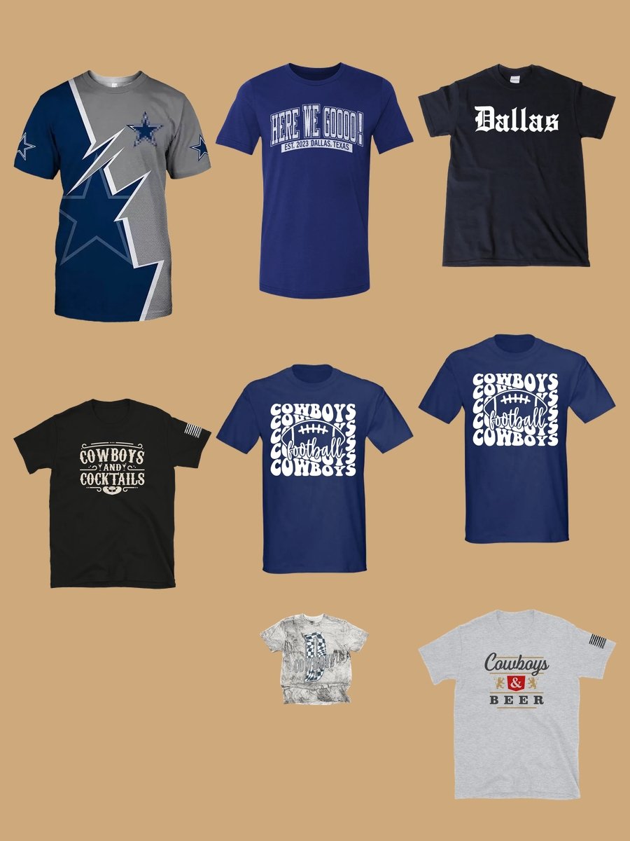Dallas Cowboys Shirts to Amp Your Style Game