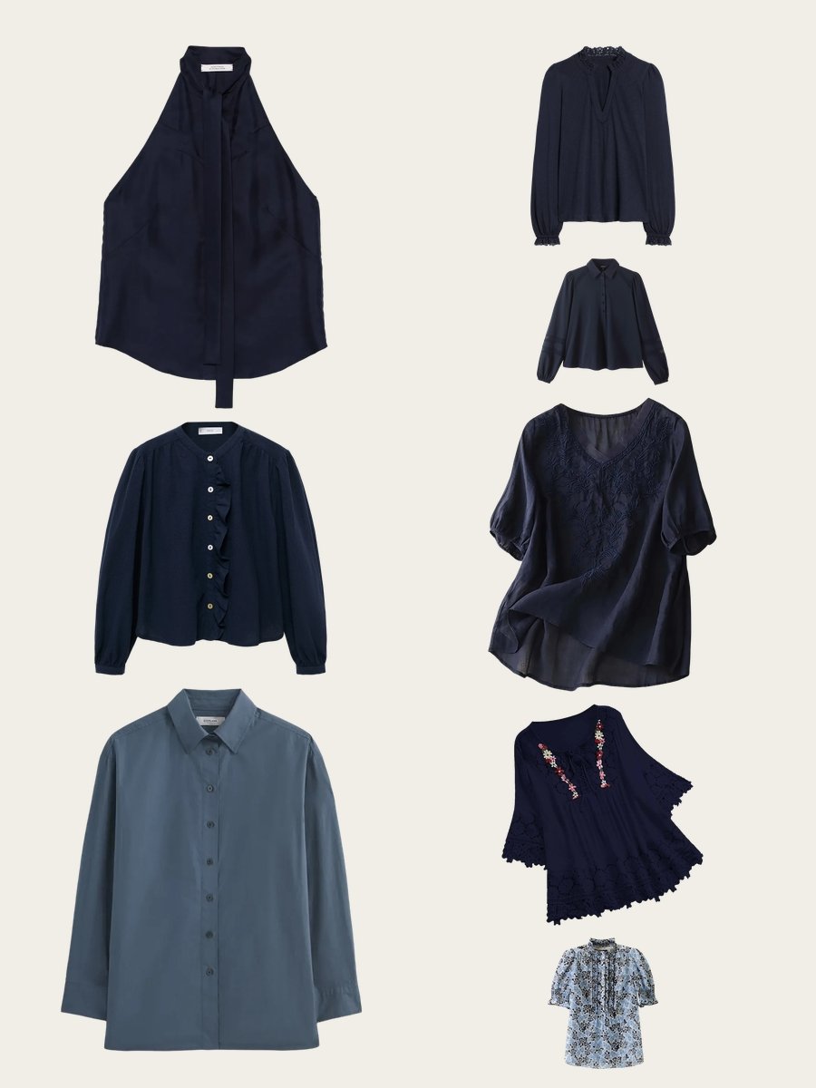 Unlocking Charm with a Navy Blue Shirt