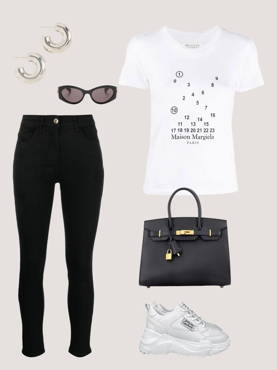 White T-Shirt & Effortless Chic Vibes