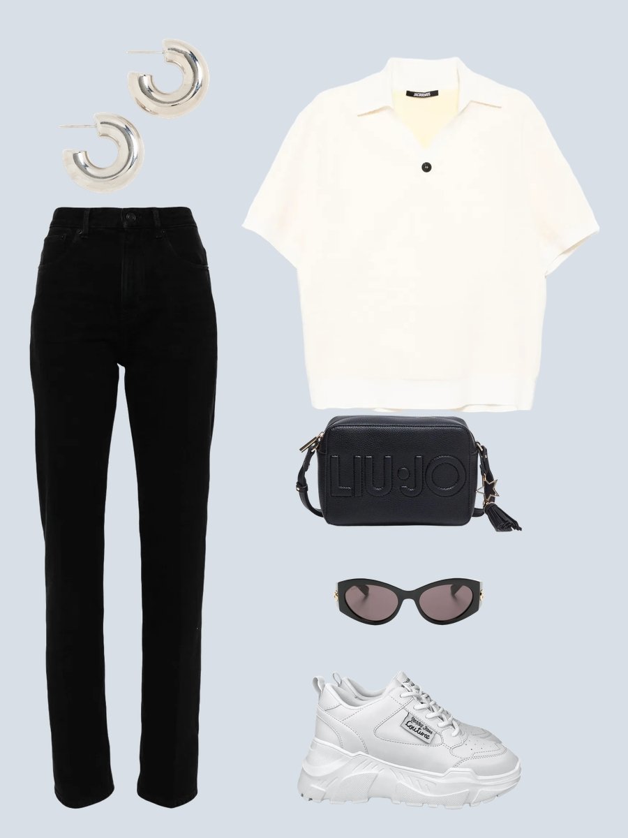 Effortlessly Chic: Polo Shirt with Shirt Style