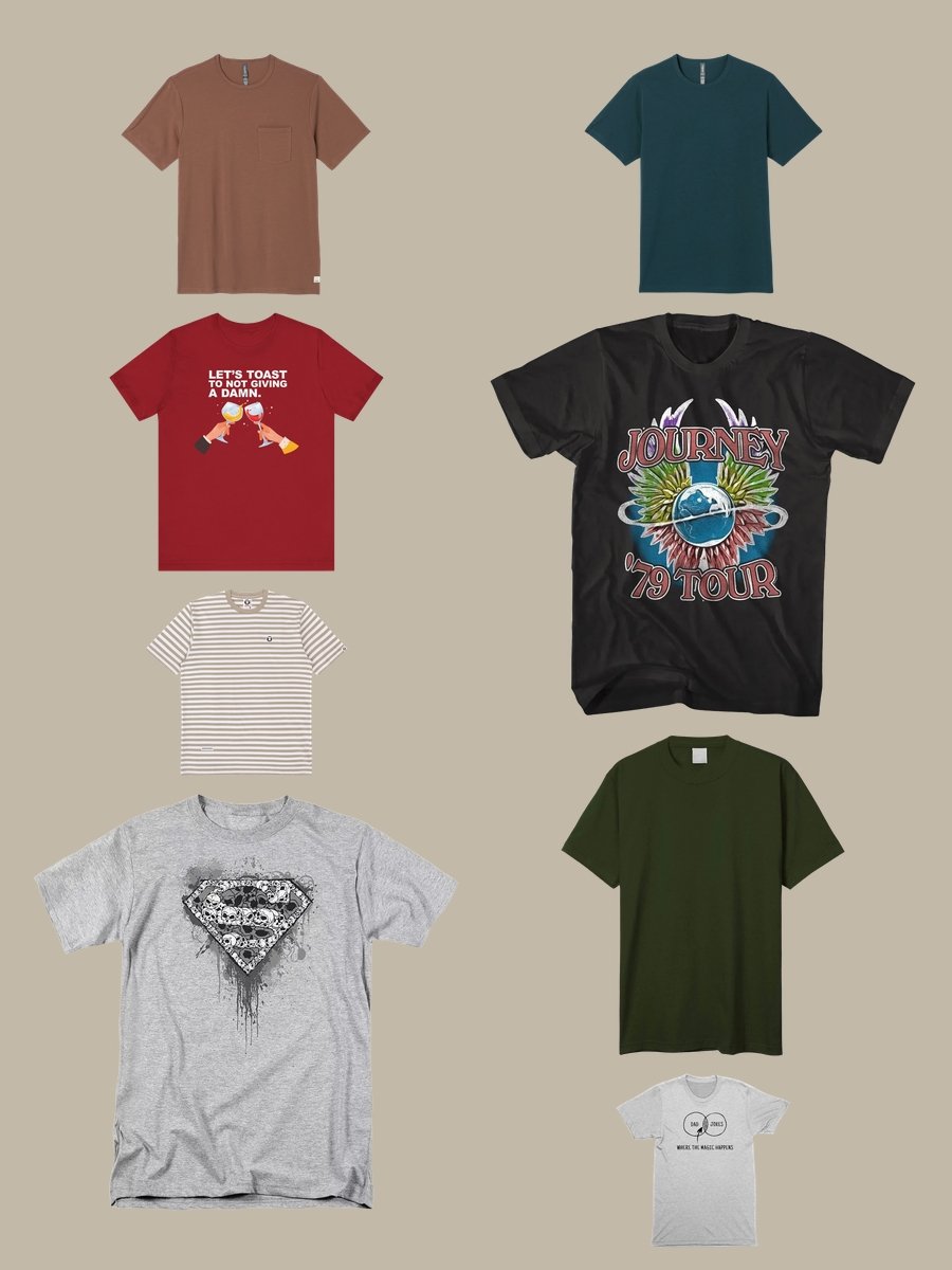 Make T-Shirts Pop with Graphic Tees