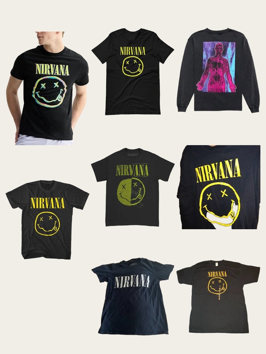 Nirvana Shirts: Rock the Look Effortlessly