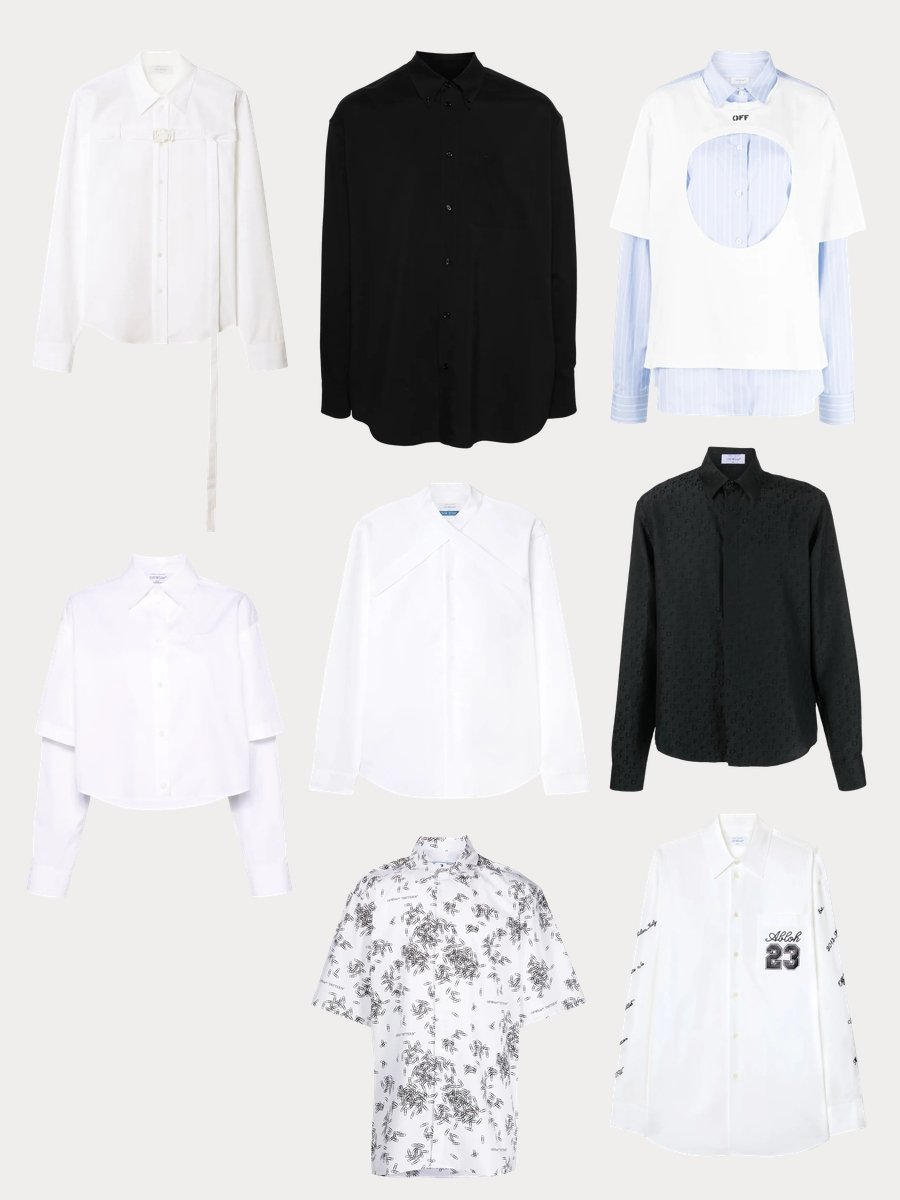 Rock the Offwhite Shirt: Sleek Meets Chic