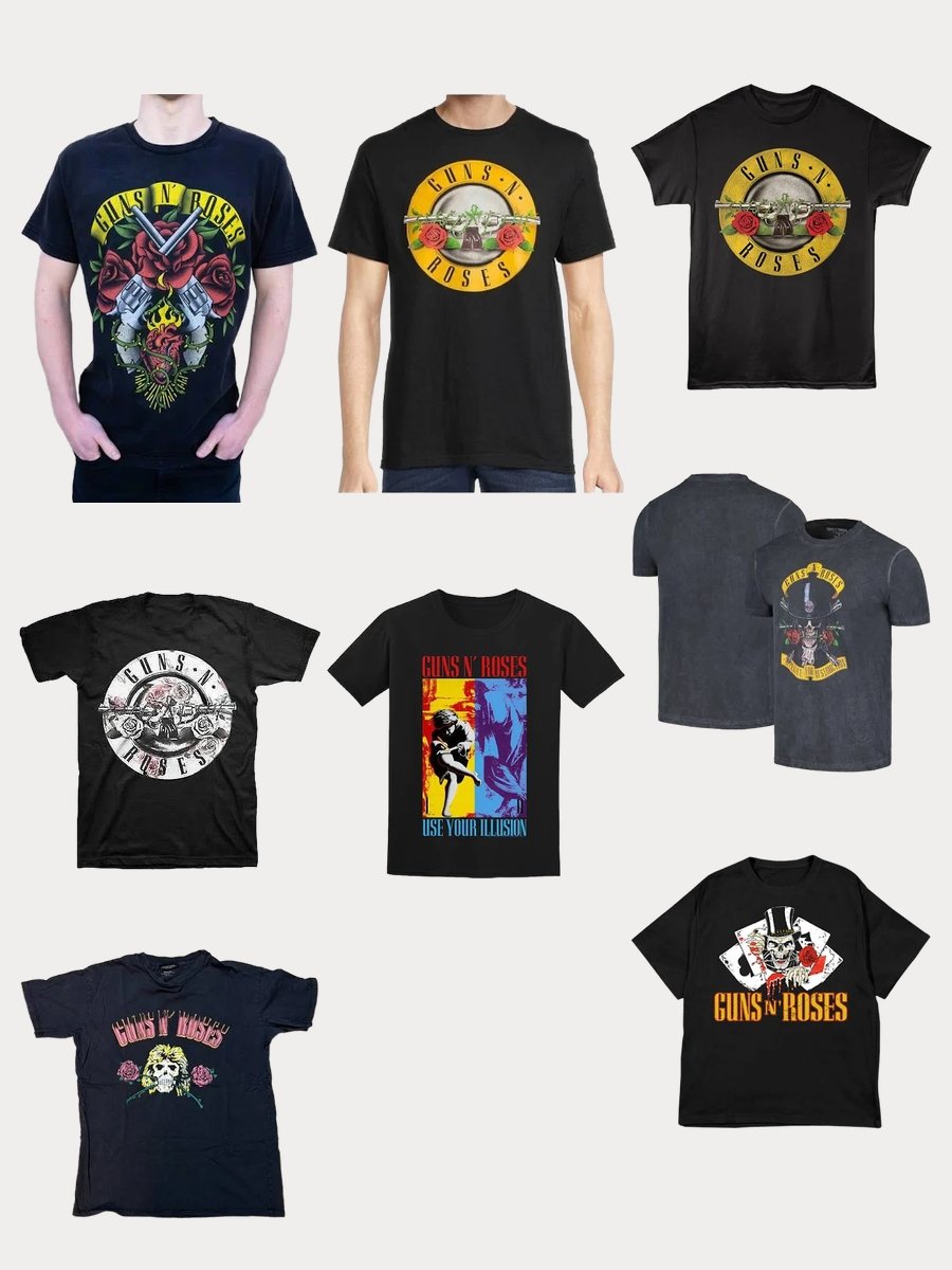 Rock Your Look with a Guns N' Roses Shirt!