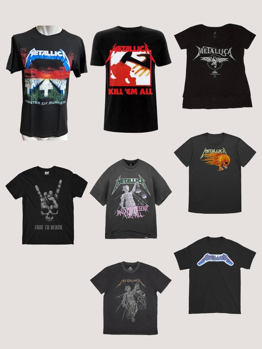 Rock Out in Style: The Ultimate Metallica T-Shirt Guide