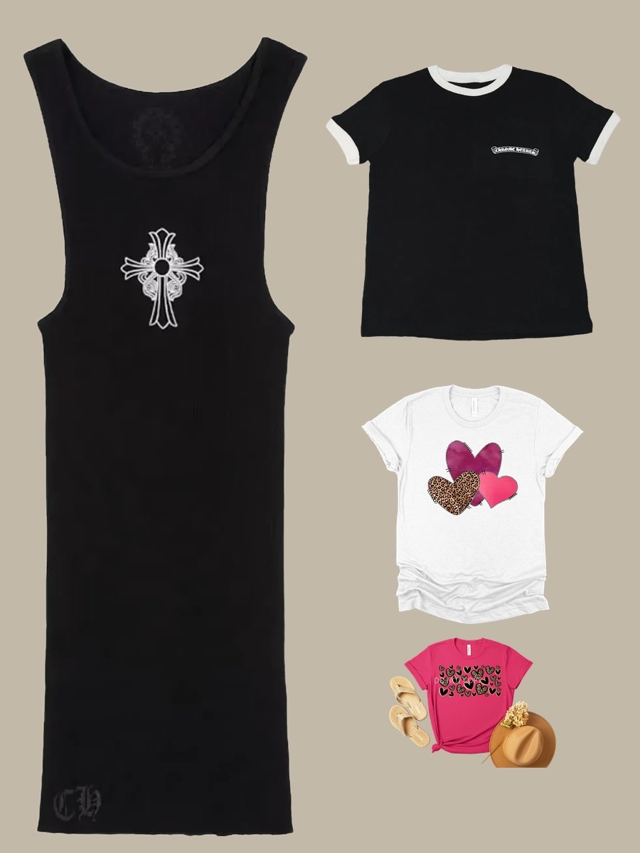Rock Your Wardrobe with a Chrome Heart Shirt!