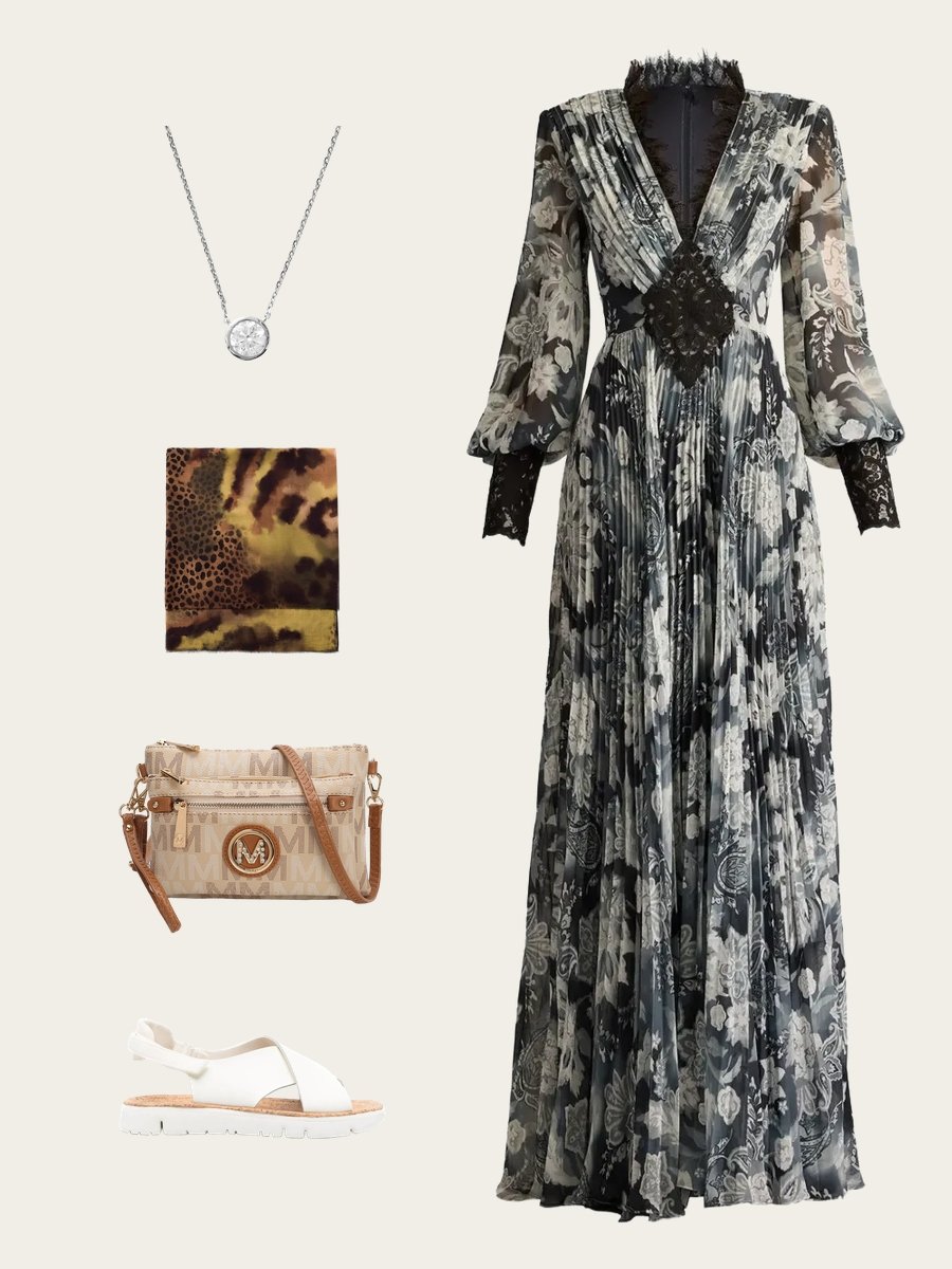 Clothing Plus Size Dresses: A Floral Fantasy