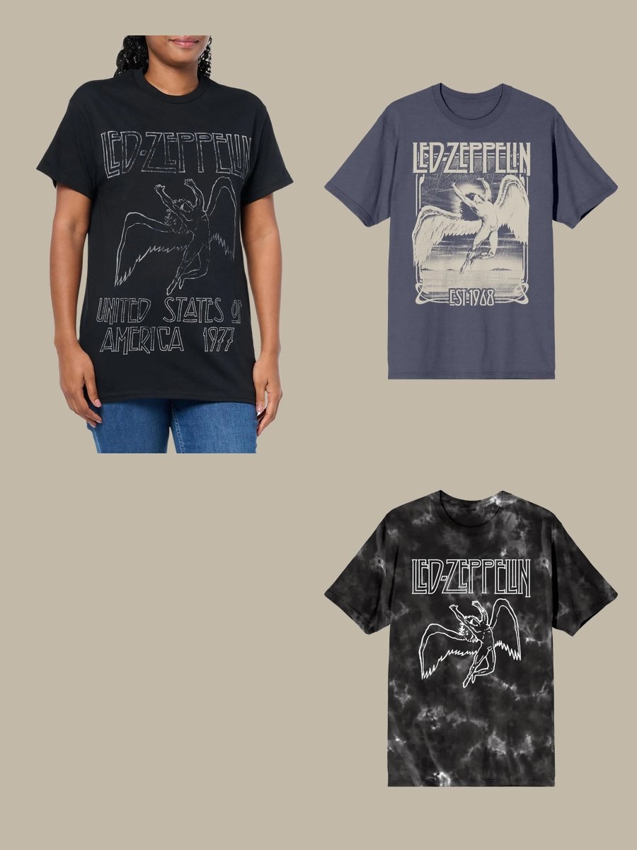 Rock On: The Led Zeppelin T-Shirt Edition