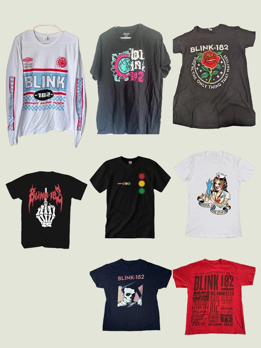 Rock the Block in a Blink 182 T-Shirt!