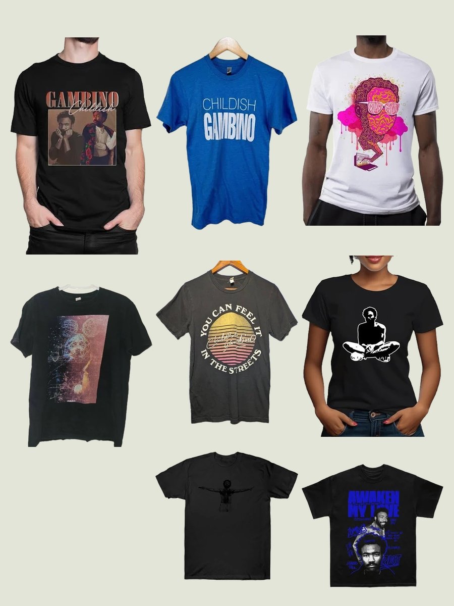 Rock a Childish Gambino Shirt with Style!