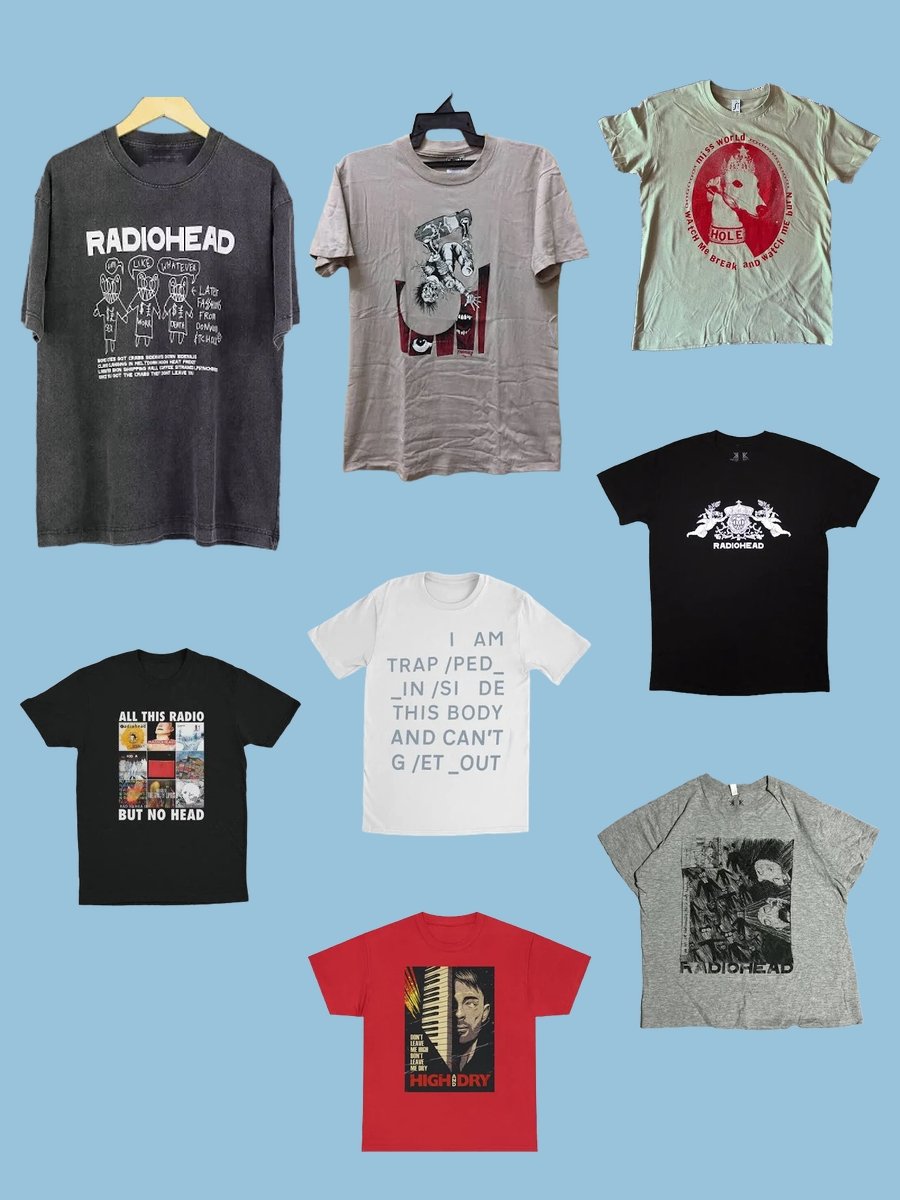 Rock Your Style: The Iconic Radiohead Shirt