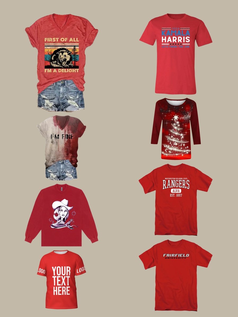 Unleash Style: Rock a Red Long Sleeve Shirt