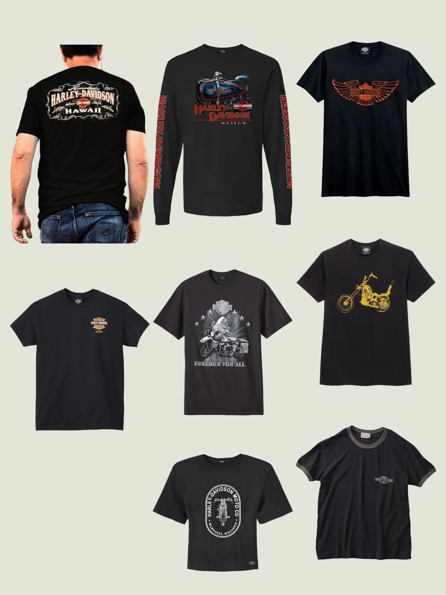 Ride High: Harley Davidson T-Shirt Styling Tips