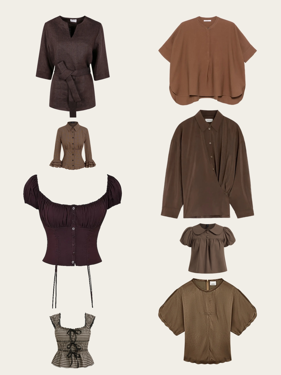 Brown Tops Clothing: The Timeless Appeal