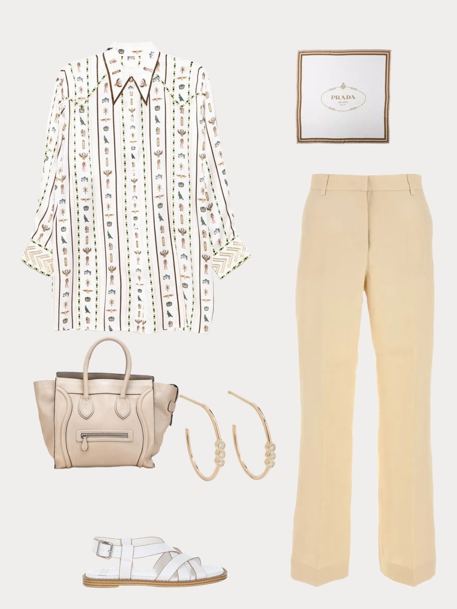 Effortlessly Chic: The Shirt With Button Down Look