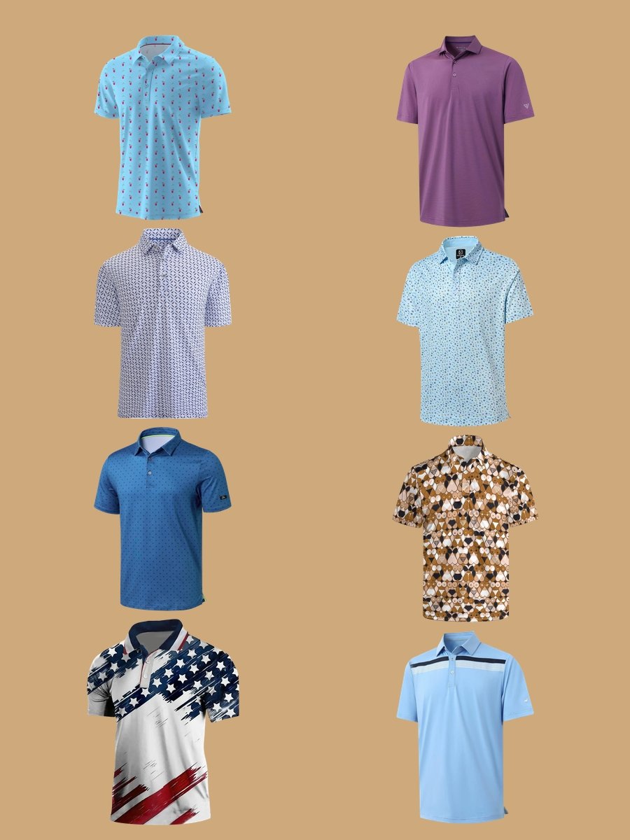 Ace Your Wardrobe with Stylish Men's Golf Shirts