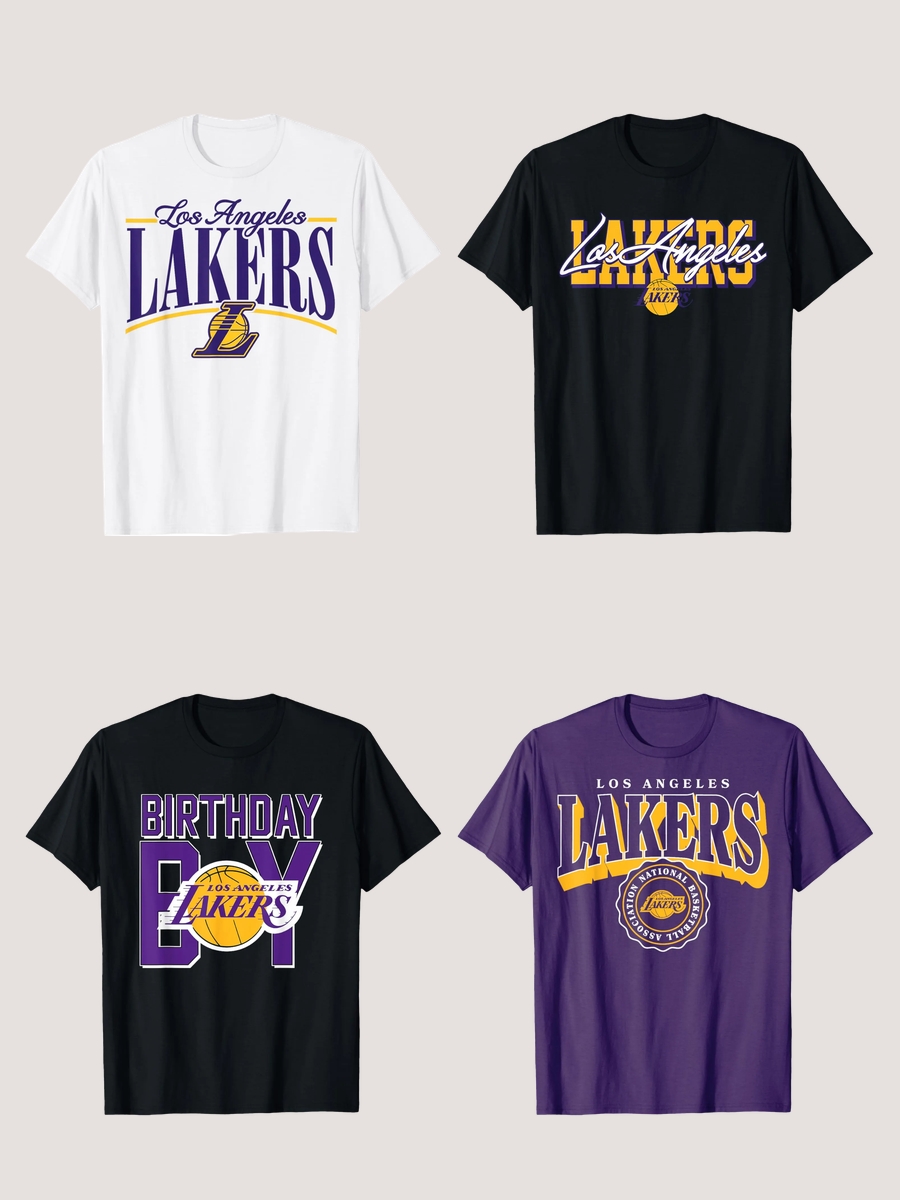 Get Game-Ready with a Stylish L.A. Lakers T-Shirt