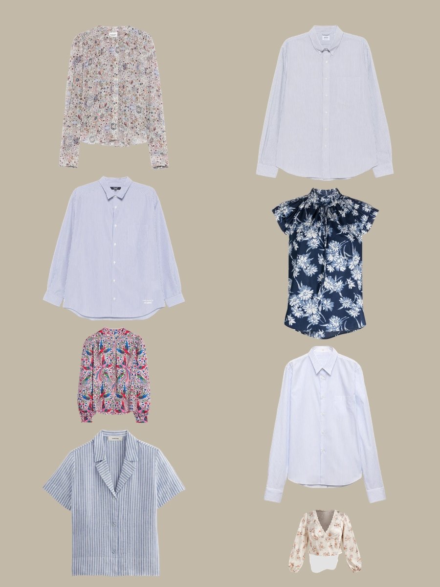 Women Shirts: Chic Blouses & Striped Essentials