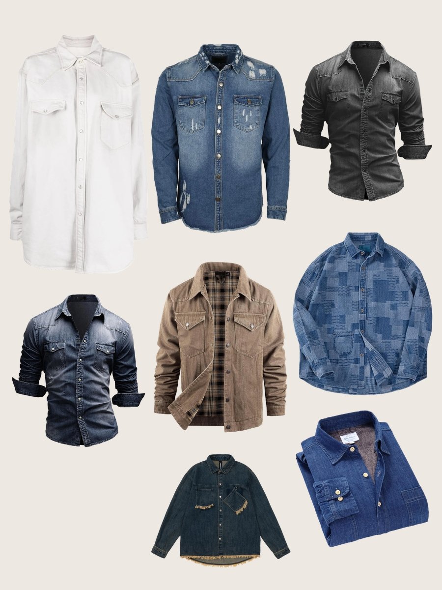 Embrace the Denim Charm: Shirt Jacket Style Tips!