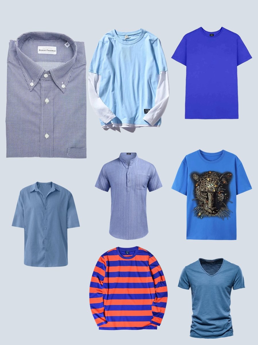 Men's Shirts: Elevate Your Look with a Blue Touch
