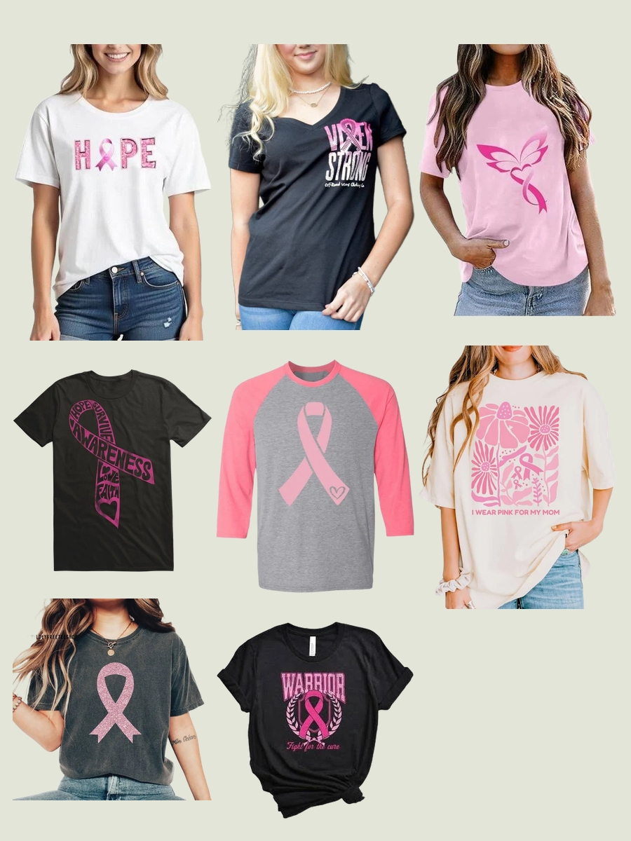 Chic Breast Cancer Shirts for Every Fashionista