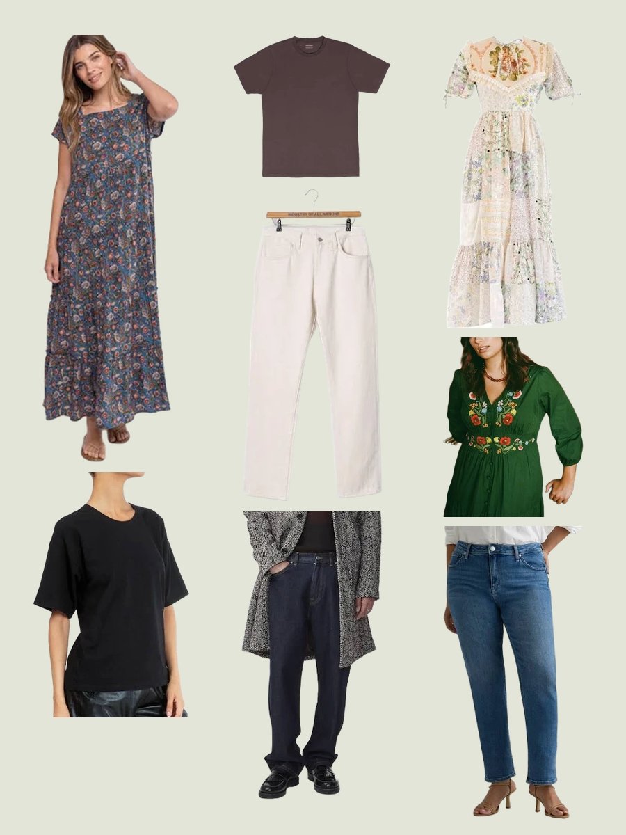 Chic Upscale in Clothes Recycling Magic