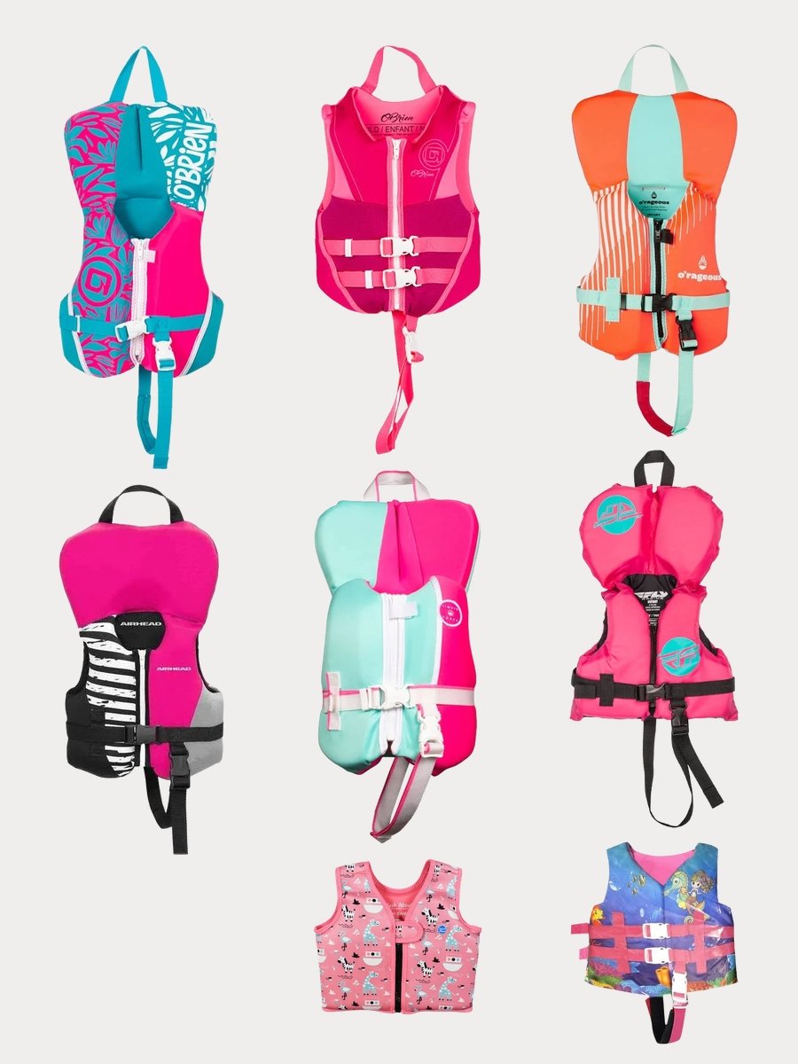 Bright Pink Baby Life Jacket: Splash into Style!