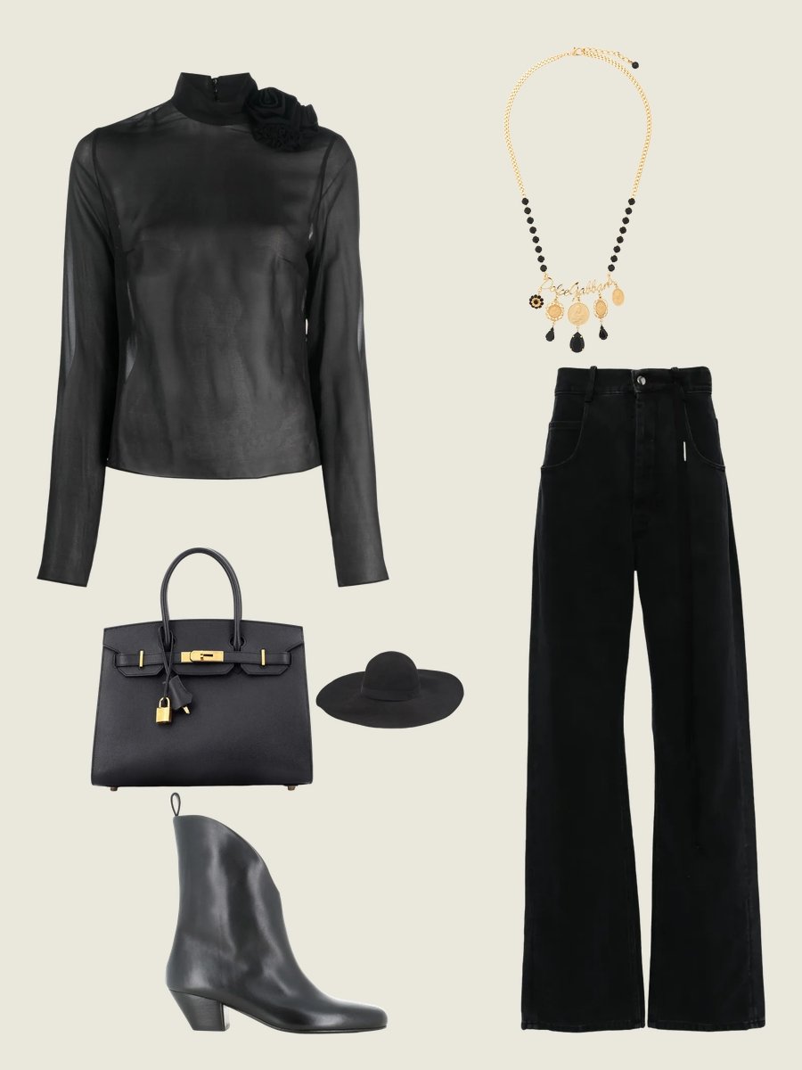 Monochromatic Magic: Dive Into All-Black Chic