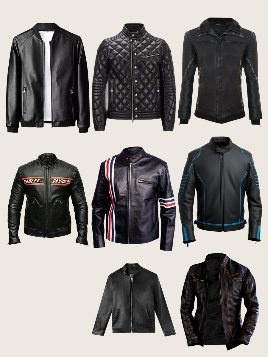 Unleash Your Inner Rebel: Men's Leather Jackets