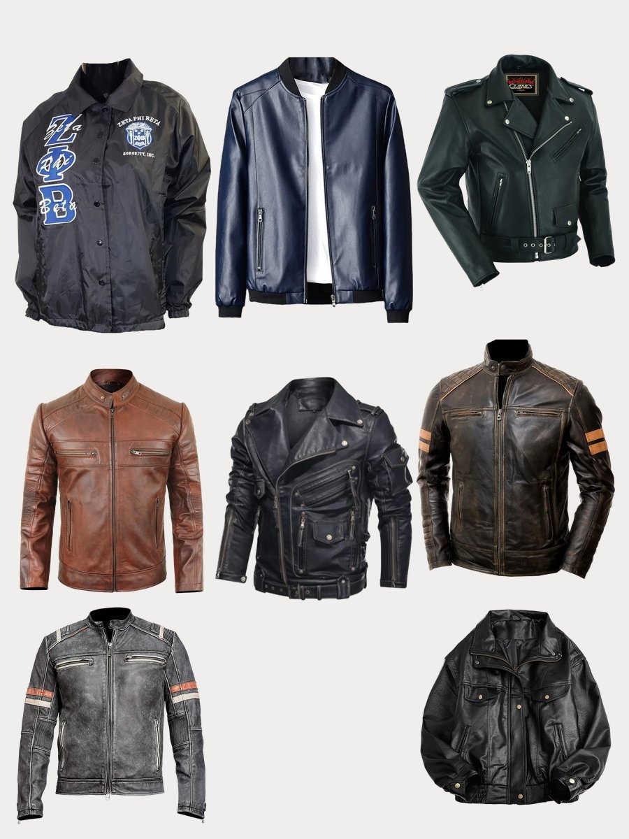 Unveil the Charm: The Timeless Leather Retro Jacket