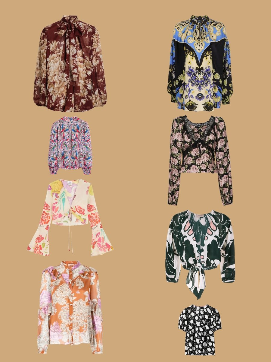 Vintage Shirt Revival: Retro Floral Magic