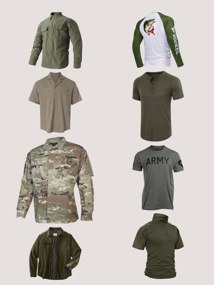 Rock the Olive Army Shirt with Style
