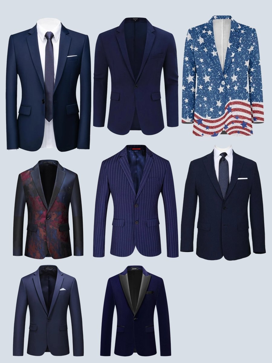 Suit Jackets: Elevate Your Look with Navy Tailoring