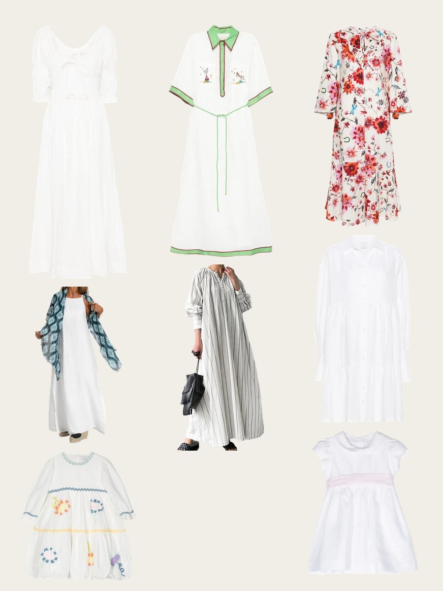 Emperor Chic: The Linen Dress Reinvention